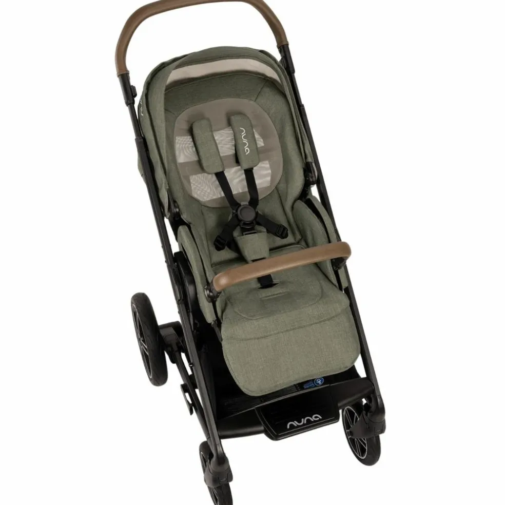 Poussette MIXX NEXT Pine effet cuir café