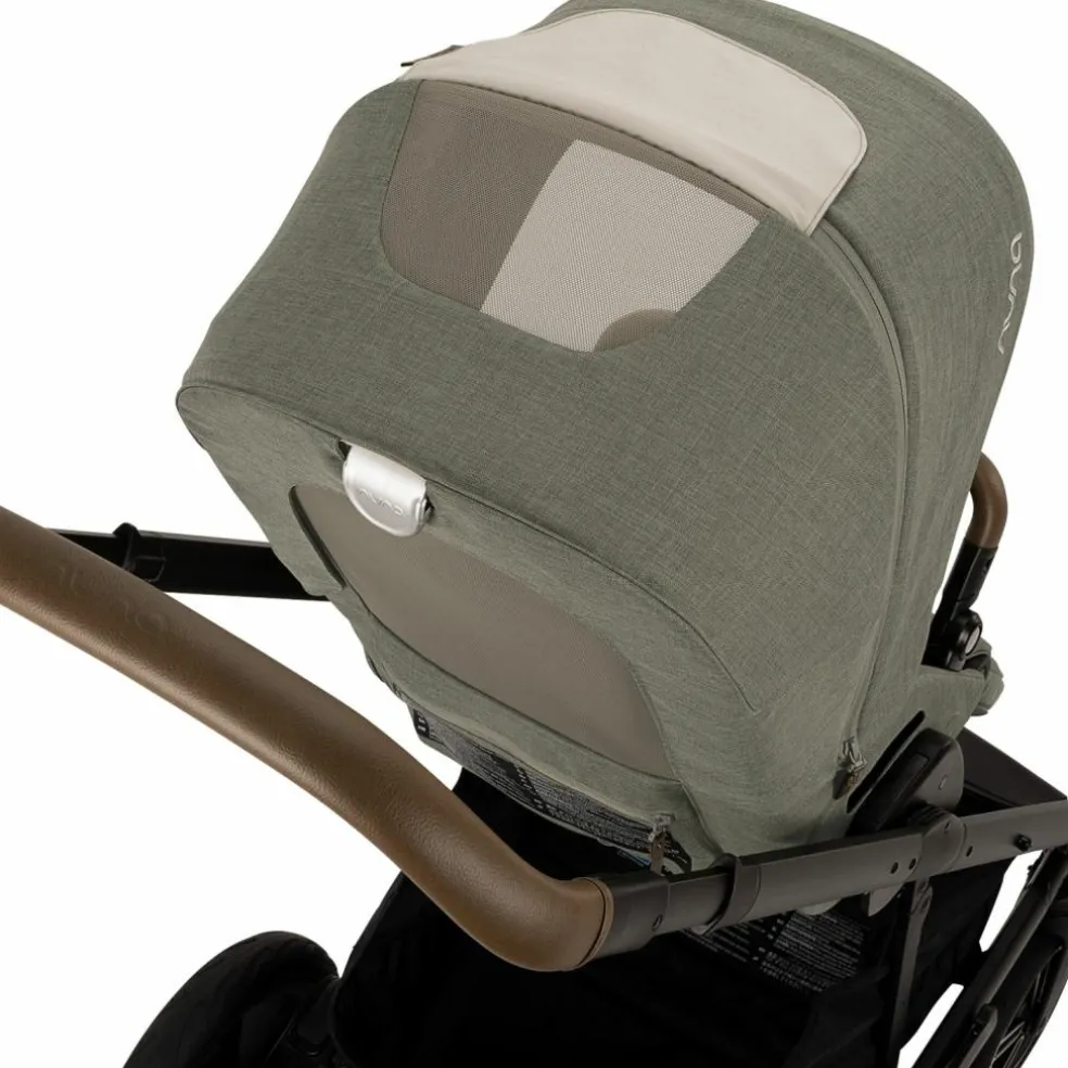 Poussette MIXX NEXT Pine effet cuir café