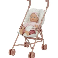 Poussette pour poupée en métal White Meadows