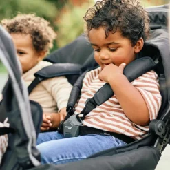 Poussette quadruple noir