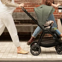 Poussette TRIV NEXT Pine effet cuir café