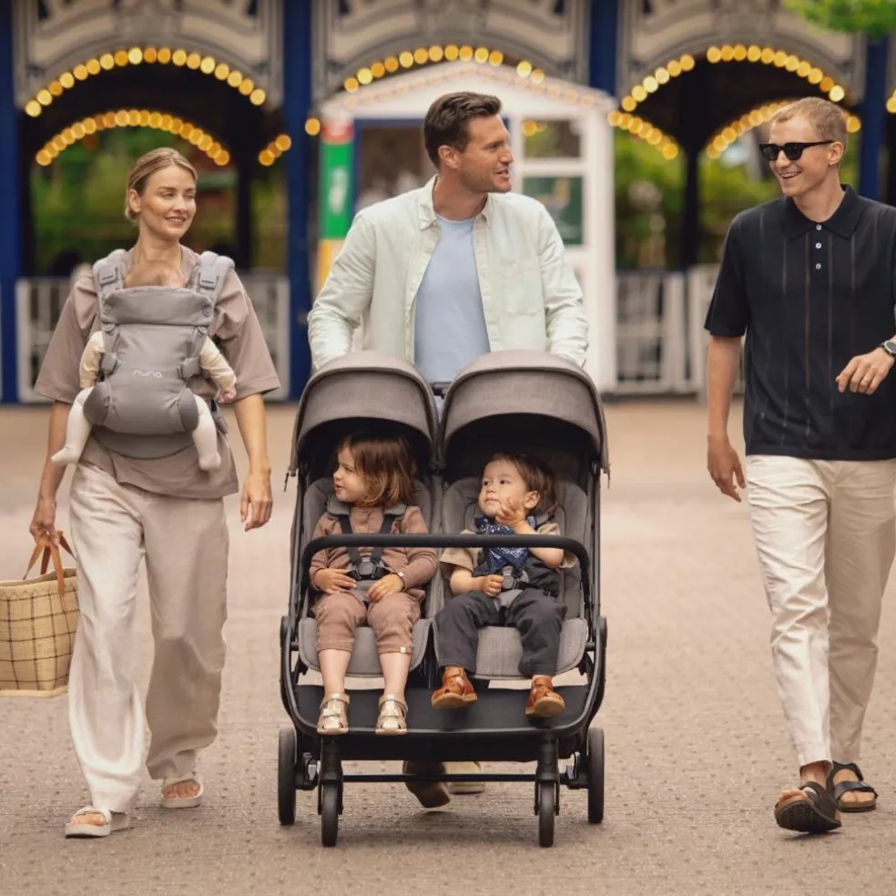 Poussette TRVL dubl Caviar