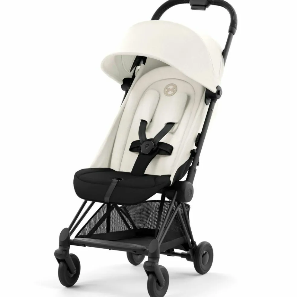 Poussette ultra-compacte COYA Matt Black Off White