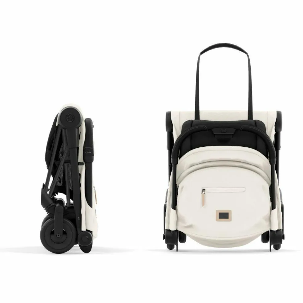Poussette ultra-compacte COYA Matt Black Off White