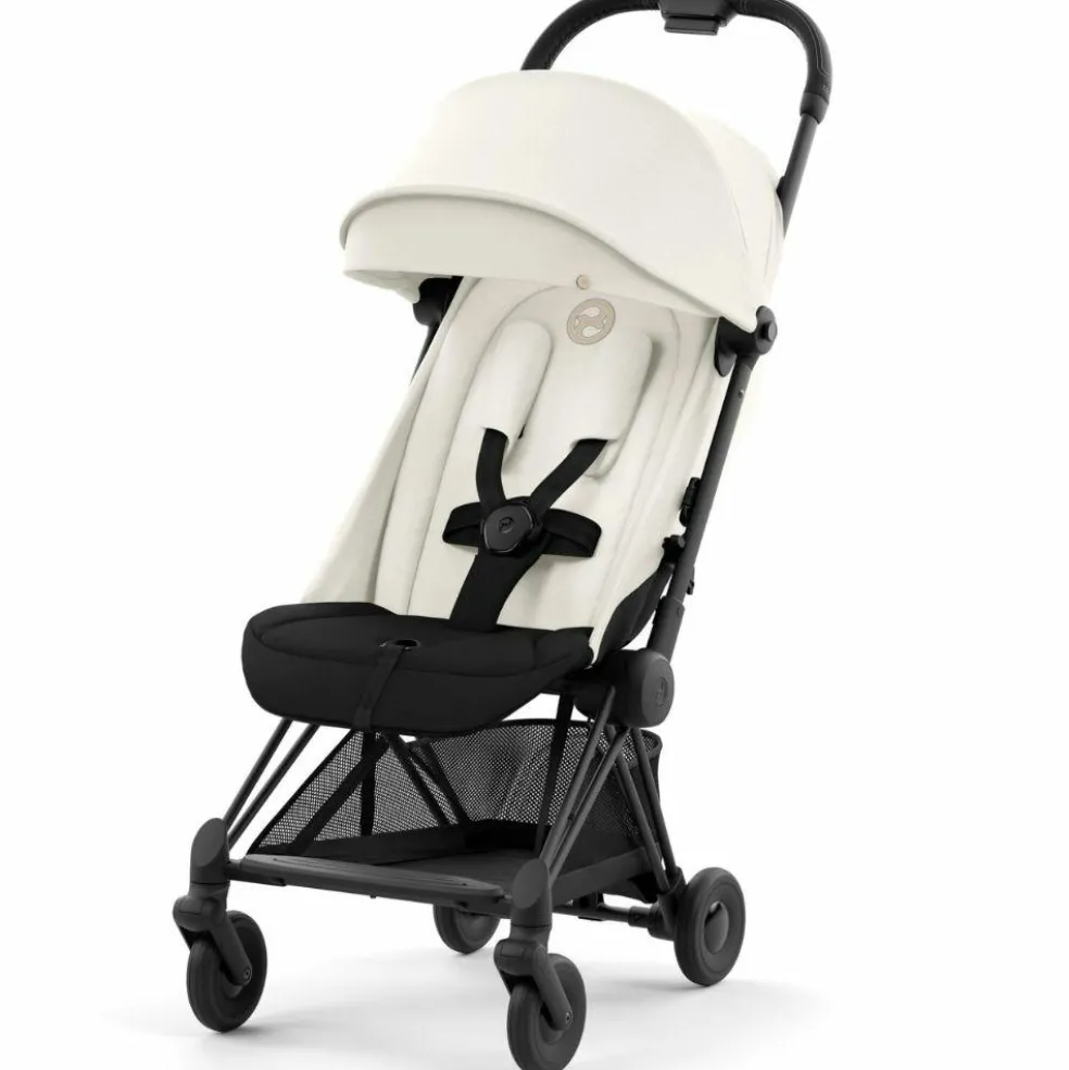 Poussette ultra-compacte COYA Matt Black Off White