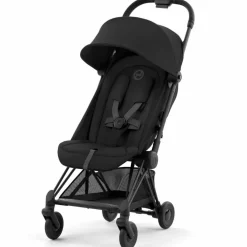 Poussette ultra-compacte COYA châssis Matt Black Sepia Black