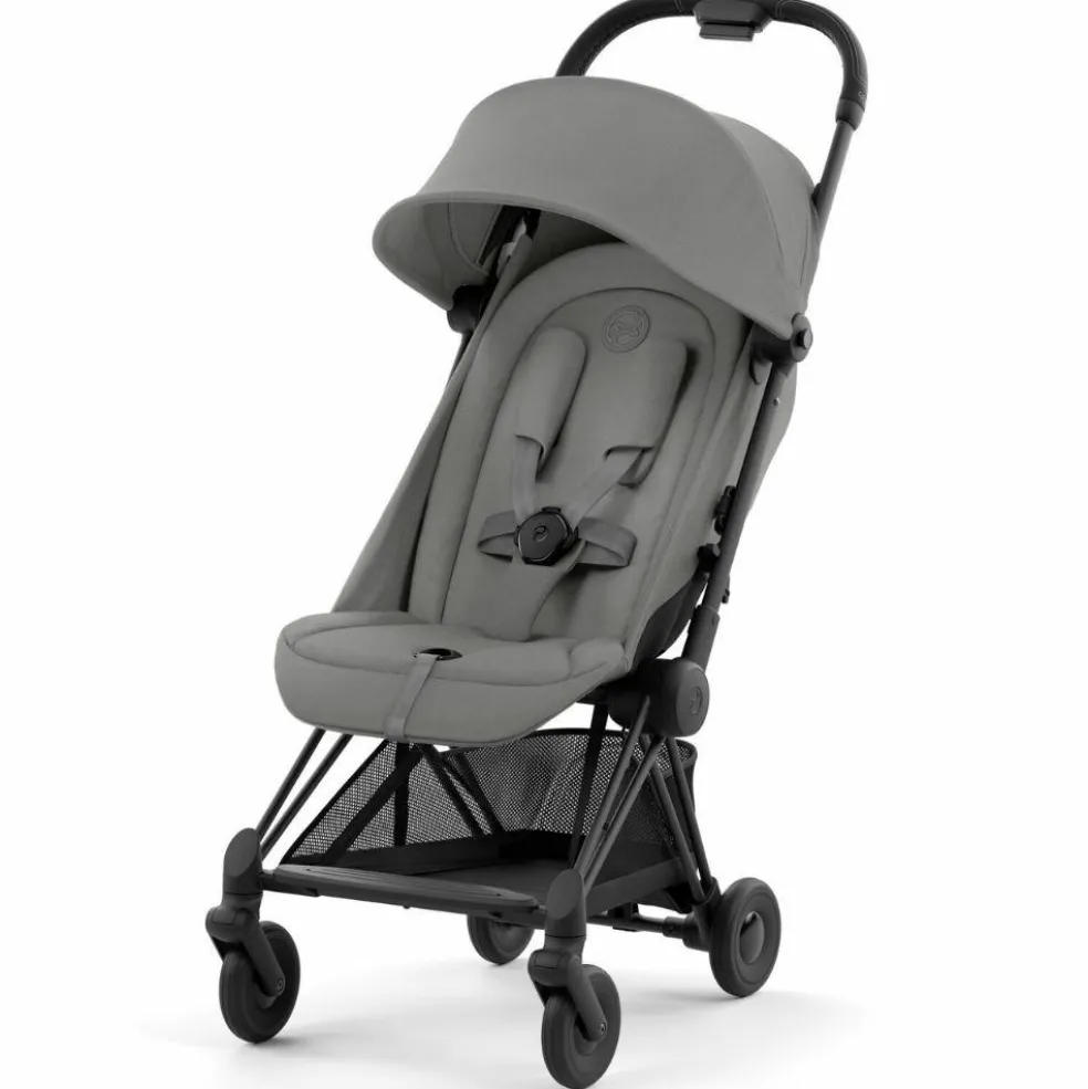 Poussette ultra-compacte COYA Matt Black Mirage Grey