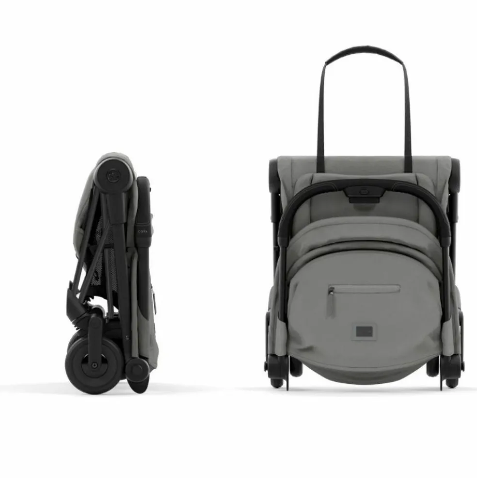 Poussette ultra-compacte COYA Matt Black Mirage Grey