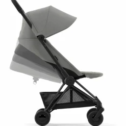 Poussette ultra-compacte COYA Matt Black Mirage Grey