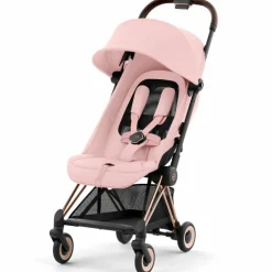 Poussette ultra-compacte COYA Rosegold Peach Pink