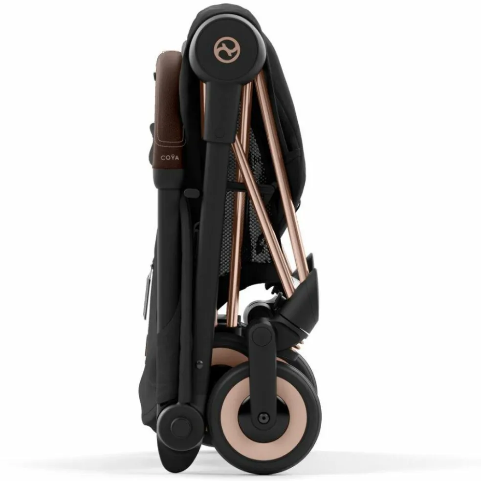 Poussette ultra-compacte COYA Rosegold Sepia Black