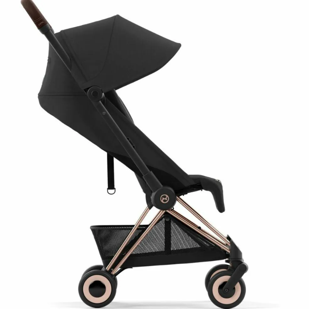 Poussette ultra-compacte COYA Rosegold Sepia Black