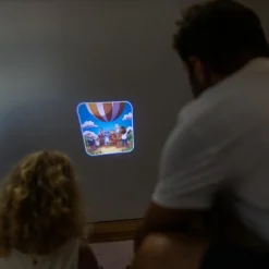 Projecteur à histoire Kidyslide A traver le temps mauve