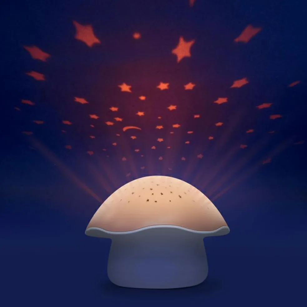 Projecteur d'étoiles Champignon rose