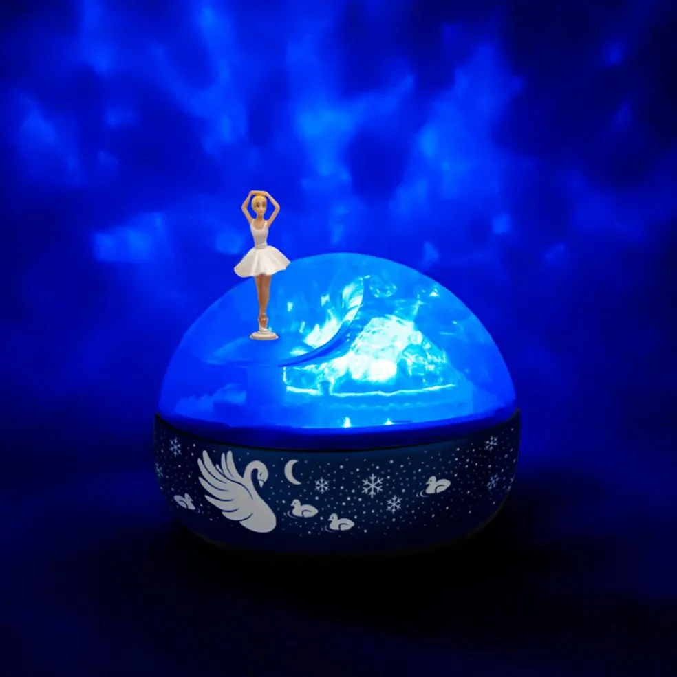 Projecteur musical d'Aurores Boréales Le Lac des Cygnes