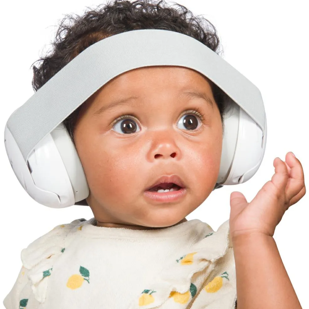 Protection auditive pour bébé - Blanc (0-3 ans)