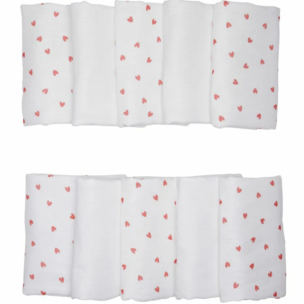 Protège barreaux Mon petit cœur (pour lits 60x120 et 70x140 cm)