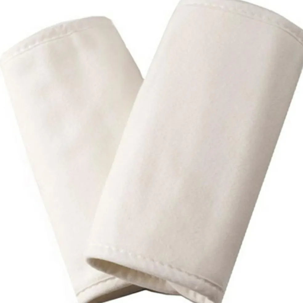 Protège bretelles pour porte bébé écru