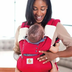 Protège bretelles pour porte bébé écru