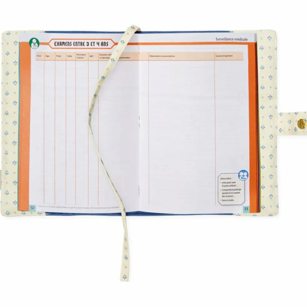 Protège carnet de santé Capri