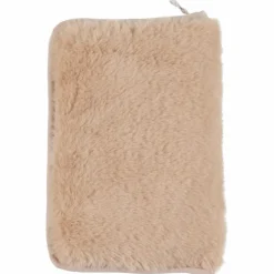 Protège carnet de santé fausse fourrure camel Lily