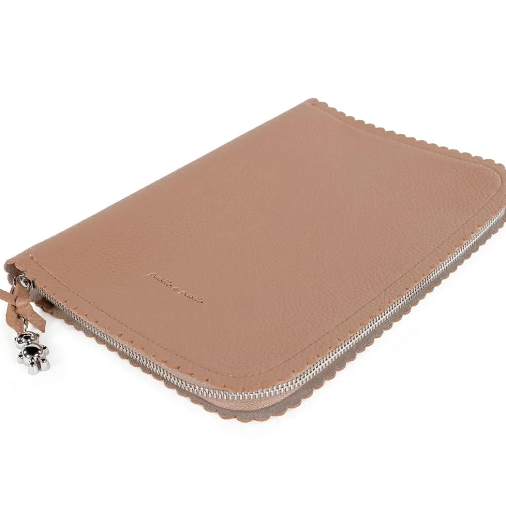 Protège carnet de santé Icon Caramel