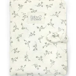 Protège carnet de santé Knot Olive Bloom