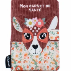 Protège carnet de santé Mélimélos la biche