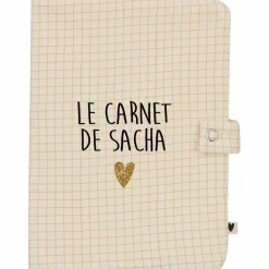 Protège carnet de santé Petits Carreaux (personnalisable)