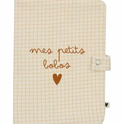Protège carnet de santé Petits Carreaux (personnalisable)