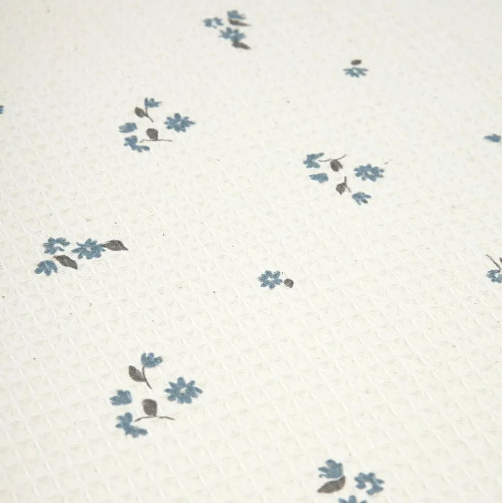 Protège carnet de santé Poema en nid d'abeille Lily Blue