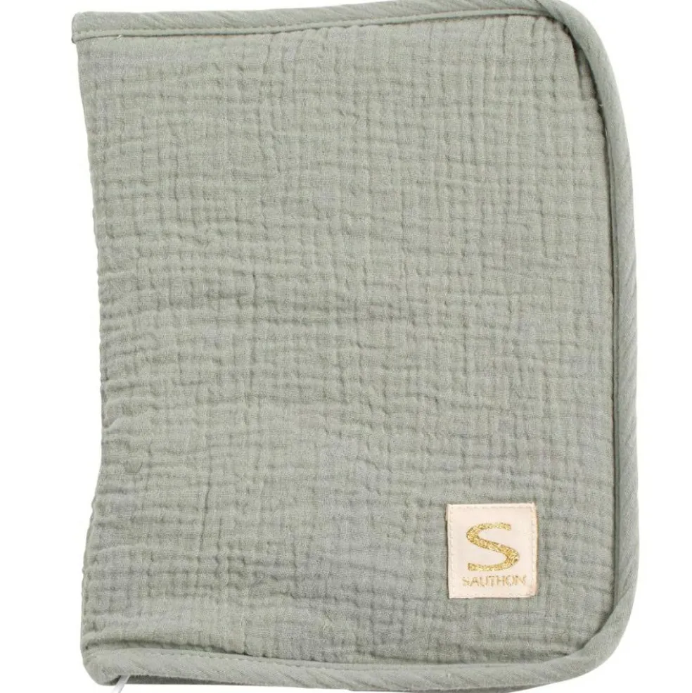 Protège carnet de santé Sauge