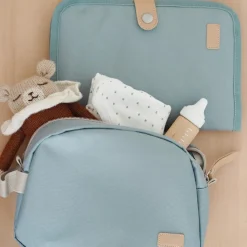 Protège carnet de santé vert sauge