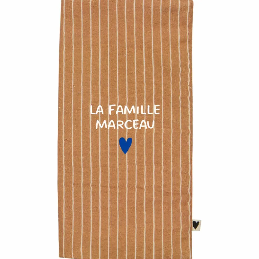 Protège livret de famille Rayures Fines (personnalisable)