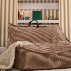 Présentoir à livres Star Gris-Moutarde