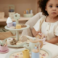 Présentoir à pâtisseries en bois