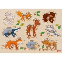 Puzzle à encastrer Animaux De La Fôret