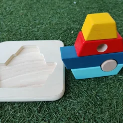 Puzzle à encastrer Bateau (5 pièces)