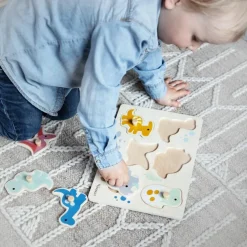 Puzzle à encastrer Dinos (7 pièces)