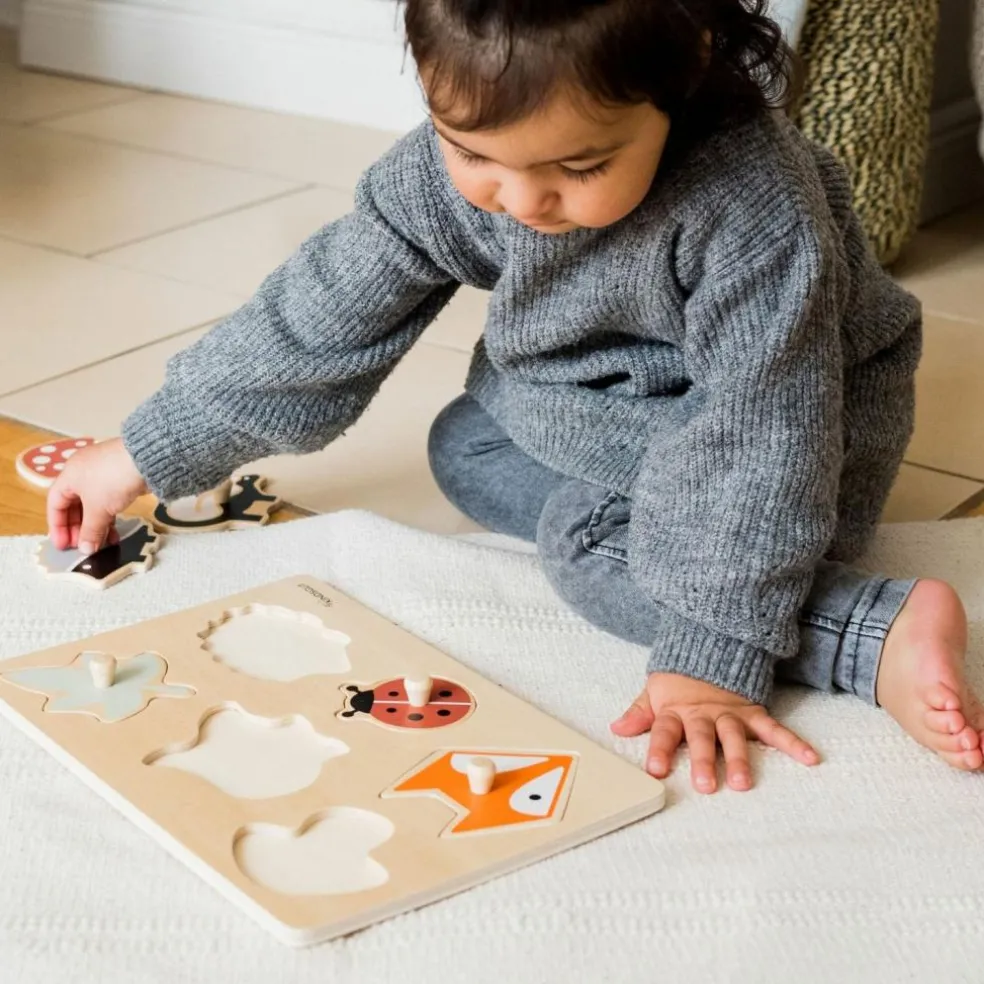 Puzzle à encastrer Forêt (7 pièces)
