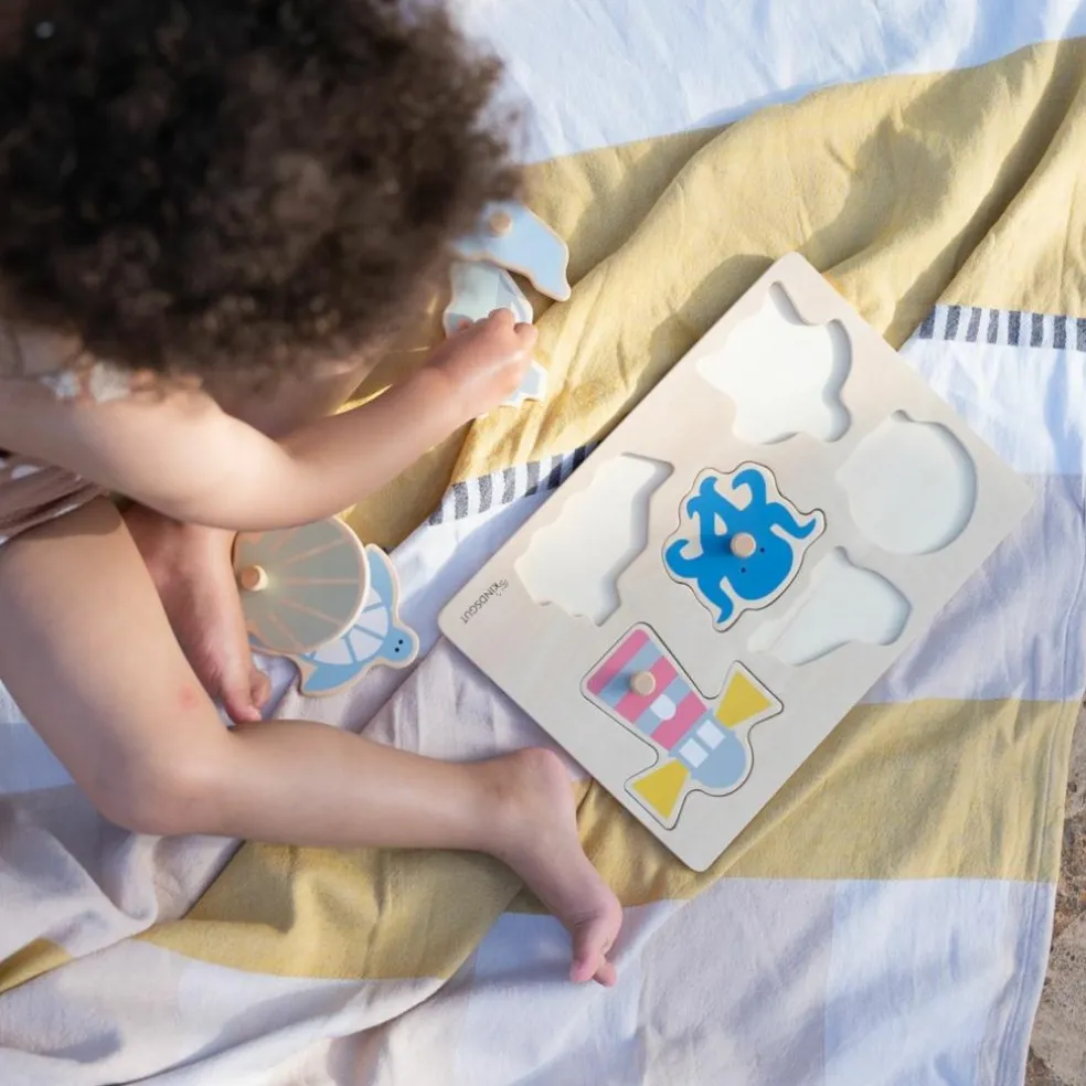 Puzzle à encastrer Océan (7 pièces)