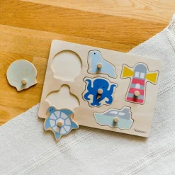 Puzzle à encastrer Océan (7 pièces)