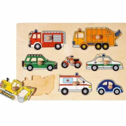 Puzzle à encastrer Véhicules