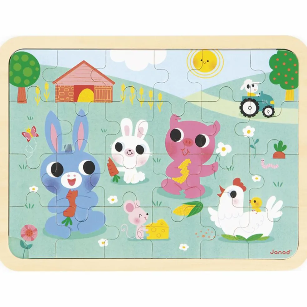 Puzzle A la ferme (24 pièces)