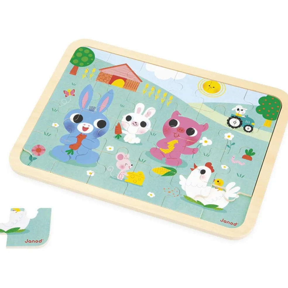 Puzzle A la ferme (24 pièces)