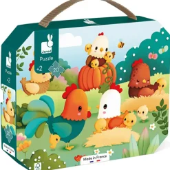 Puzzle Bienvenue à la basse-cour (20 pièces)