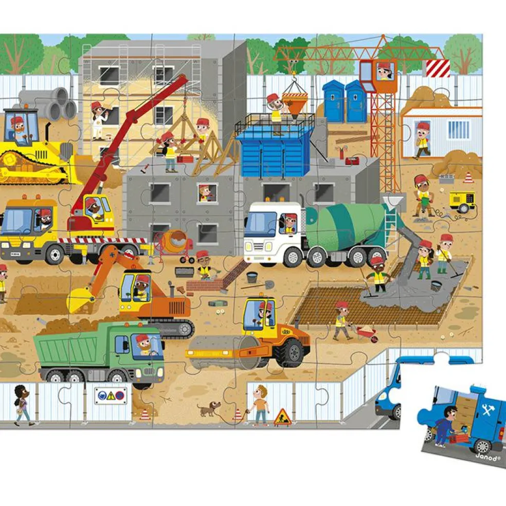 Puzzle chantier (36 pièces)