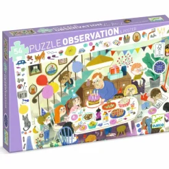 Puzzle d'observation La fête d'anniversaire (54 pièces)