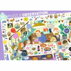 Puzzle d'observation La fête d'anniversaire (54 pièces)