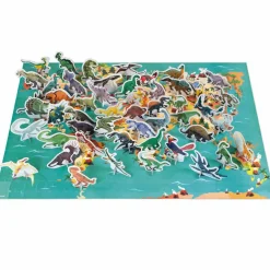 Puzzle éducatif géant Les dinosaures (200 pièces)
